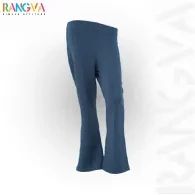 Serene Fit Flare Lounge (Fish Cut) Pants - Slate Gray