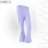 Serene Fit Flare Lounge (Fish Cut) Pants - Lavender